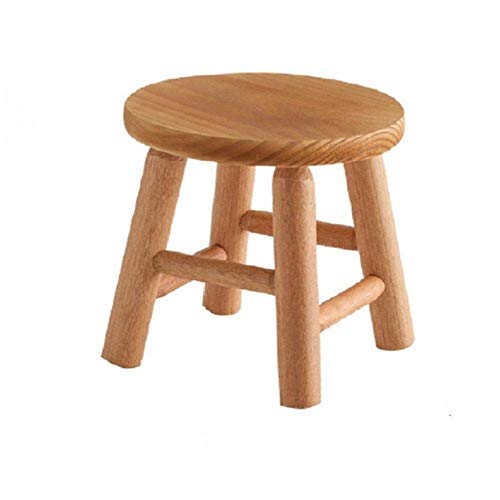 Banqueta Pequena Em Madeira