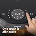Philips Air Fryer 3000 Series 6.5qt, Cooking Window, 16-in-1 Air Fryer, RapidAir Plus Technology, Fat Removal, HomeID Recipe App, Easy to Clean (NA330/00)