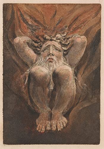 Le Premier Livre d'Urizen William Blake Affiche Artistique pour Décoration Murale Salon Chambre Poster