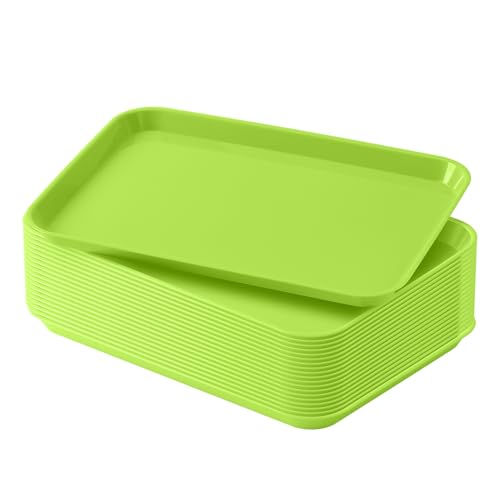 JMU 20 Pcs Kiwi Dental Procedure Tray Flat Tray Size B 13.25" X 9.75"