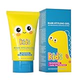 Hair Gel for Kids - Kids Styling Gel with Medium Strong Hold for All Hairstyles - Long-Lasting & Non-Sticky Formula - Gentle Toddler Hair Styling Products - Easy Wash Out for Daily Use - 125ml