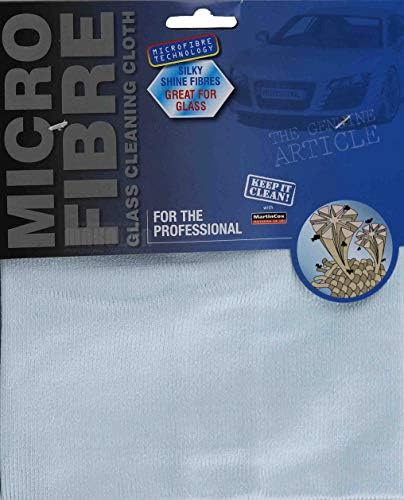 Martin Cox Microglass Microfibre Glass Windows Mirrors Cleaning Polish Cloth Car
