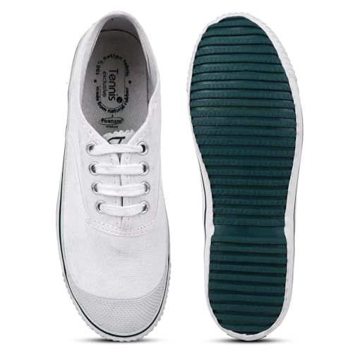 Image of SCHOOL BIRDS Tennis Shoe for Adult Boys and Girls | PT Canvas Uniform School Shoe