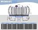 YUMPIE Outdoor Trampoline with Net and Ladder 8FT 10FT 12FT 14FT 16FT, Image 2 YUMPIE Outdoor Trampoline with Net and Ladder 8FT 10FT 12FT 14FT 16FT, Image 2