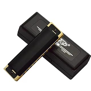 Harmonica 10 trous diatonic harmonica orgue C ABS Comb Blues harpe instrument professionnel - Les Beatles, Paul McCartney, John Lennon, RIngo Starr, George Harrison Harmonica 10 trous diatonic harmonica orgue C ABS Comb Blues harpe instrument professionnel – Image 4