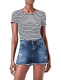 LTB Jeans Damen Layla Jeans-Shorts, Aldona Wash 53670, XXL