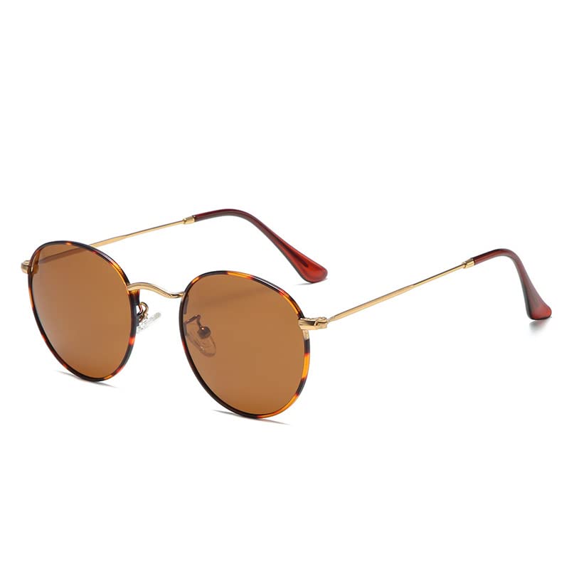 Lunettes de soleil anti éblouissement rondes rétro verres Ocean Film UV400