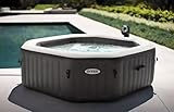 INTEX 12110 Bodenmatte für Whirlpool Pure Spa Octagon Eva Schutzmatte 201 cm für aufblasbare Jacuzzis & Spas Original Intex Unterlage zur Isolierung & Bodenschutz