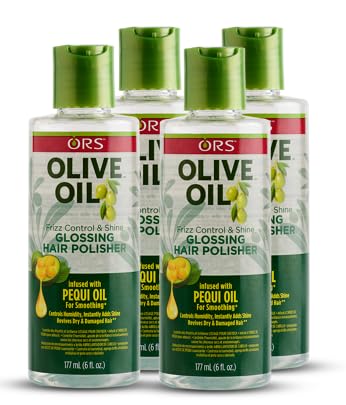 ORS Olive Oil Anti-Frizz Glossing Hair Polisher 6.0 Ounce (4)