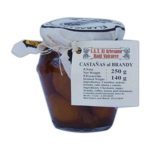 Castañas del Bierzo en Brandy 250 gr Cover