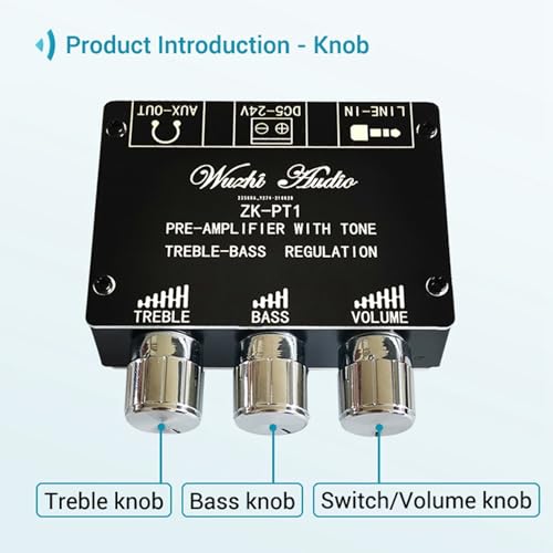 Carte de décodeur Bluetooth 5.0 PT1 pré-module stéréo à double canal à faible bruit x8 - 2