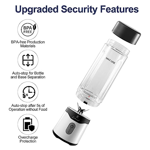 Cokunst PSB-4-BK 18Oz Portable Blender thumb #3