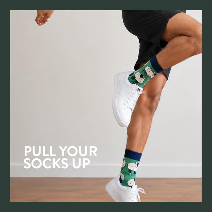 Bare Kind Store Bare Kind Eco-Friendly Bamboo Socks, Green, Size L - Image 5