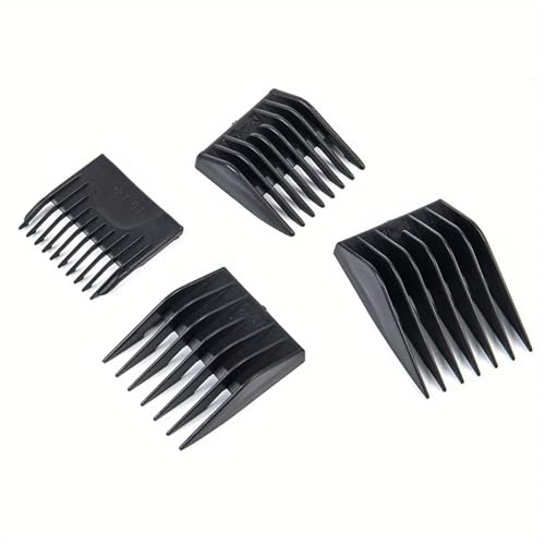 Lot De 4 Peignes De Guidage De Coupe De Cheveux De Rechange For Tondeuse Moser 1400, Compatibles Avec Les Modèles Moser Et 1400 (tailles 3/6/9/12 Mm).