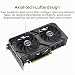 ASUS Dual GeForce RTX 4060 EVO OC Edition 8GB GDDR6 (PCIe 4.0, DLSS 3, HDMI 2.1a, DisplayPort 1.4a, Axial-Tech-Lüfterdesign, 0dB, BIOS, Auto-Extreme-Technologie)