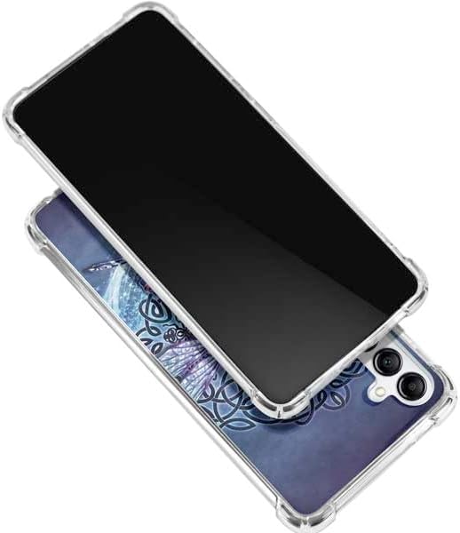 Skinit Clear Phone Case Compatible with Galaxy A15 5G - Officially Licensed Dragonfly Celtic Knot by Brigid Ashwood Design