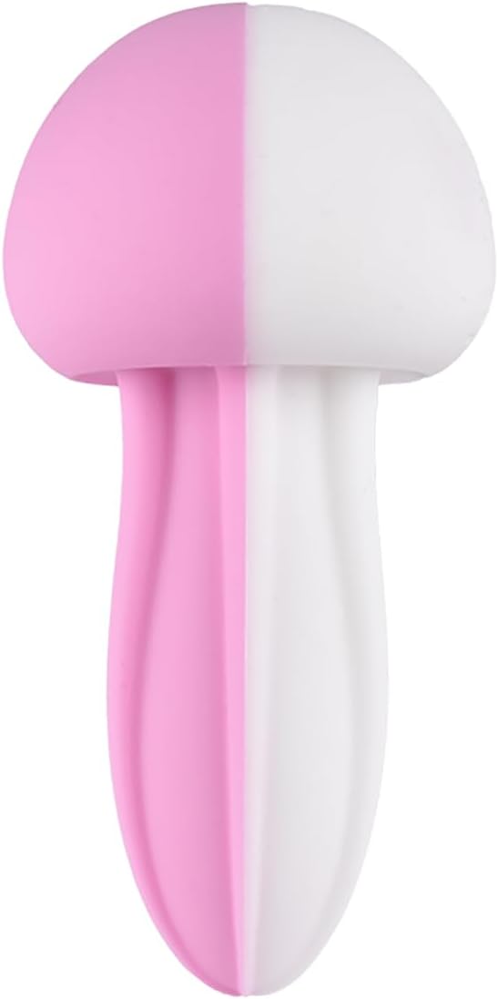 Jellyfish Ball Vibrating Jumping Egg Clitoral G-spot with 10 Vibration Modes, Rechargeable Vibrator Portable Massage Adult Sex Toy for Women（White Grey）