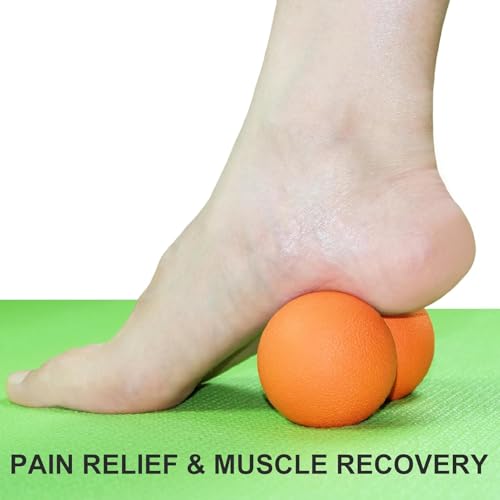 Image of Bodylastics Peanut Massage Ball For Total Body Deep Tissue Massage, Physiotherapy, Trigger Point Therapy, Muscle Knots, Myofascial Release