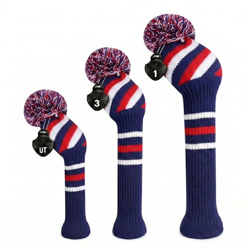 Couvre-chefs de golf tricotés colorés Scott Edward pour sublimer vos parcours entre amis