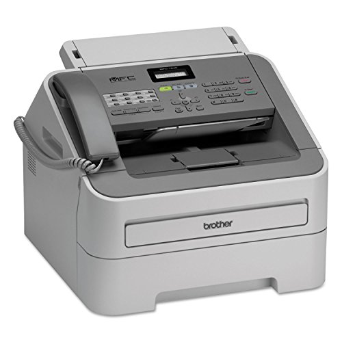 Image of Brother Printer MFC7240 Monochrome Printer with Scanner, Copier and Fax,Grey, 12.2 inch x 14.7 inch x 14.6 inch