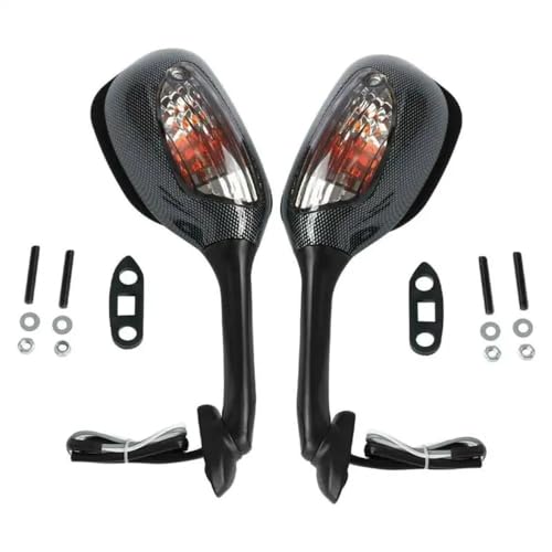 Rétroviseurs clignotant de moteur moto de haute finition pour GSX-R 2006-2015