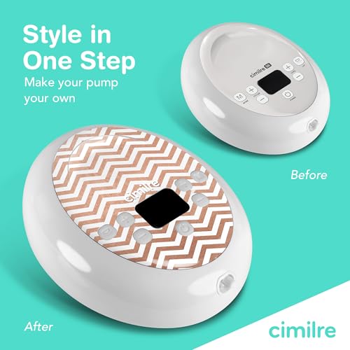 Calcomanía Rose Gold Chevron para Extractor de Leche S6 y S6+ miniatura 3