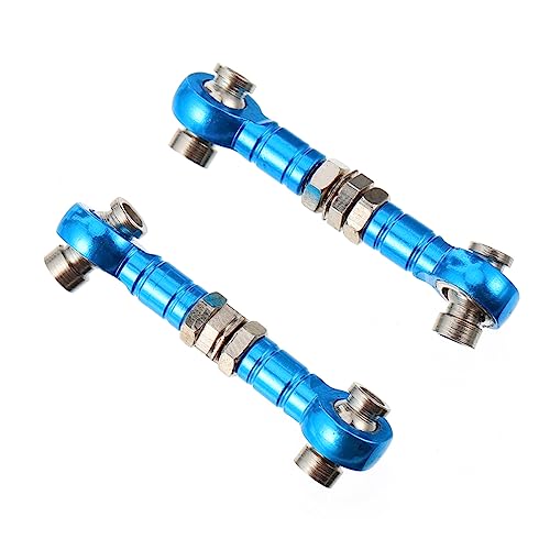 Veemoon 2Pcs Turnbuckle Rod Adjustable Linkage Steering Tie Rod for Car and Truck Car Part for Enhanced Steering Performance