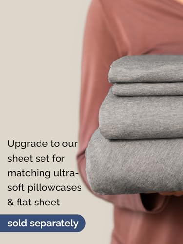 Drap-housse bonnet 60 cm pour des nuits douces et fraîches en lit double - 8
