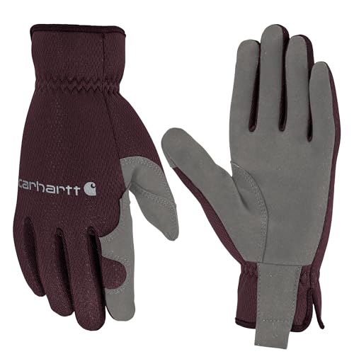 Carhartt Womens High Dexterity Open Cuff Glove