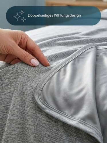 Utopia Bedding Kühldecke 228x228 cm – Leichte Sommerdecke – Ansicht 2