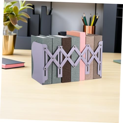 Porte-documents extensible contre le désordre des bureaux avec support métallique modulable - 7