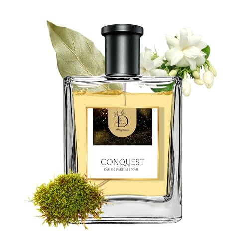 Image of DIONII CONQUEST Mens Eau De Parfum Perfume | Long Lasting Spicy Fragrance With Bay Leaf & Jasmine, 50 ML