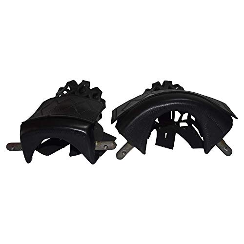 Boshen Pu Leather Pool Table Pockets Pack Of 6 Black Billiard Pockets Table Web Shield Set Drop Bag Nets With Diamond Pattern Screws Include #TOP4