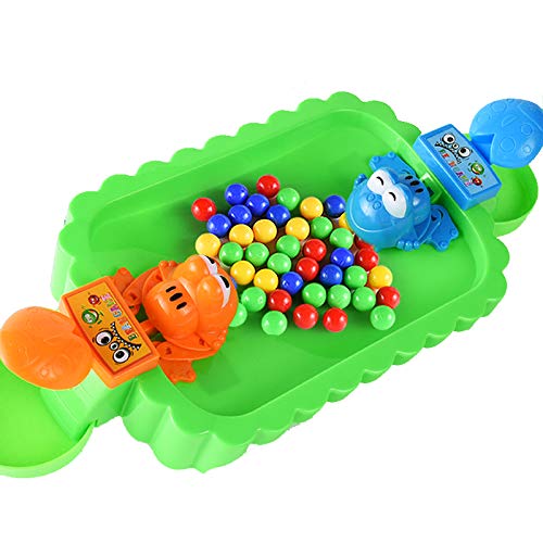 LXWM Little frog eat beans Swallowing Beads Puzzle Game Learning Brain Training Desktop Parent-child Game Toys