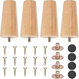 Scénarios d'utilisation universels : Idéal pour remplacer des pieds de canapé anciens ou endommagés, ou pour équiper de nouveaux canapés. Avec des boulons M8 pré-encastrés, installation simple, augmentant instantanément la stabilité du canapé.