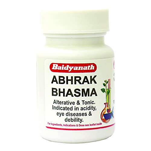 Baidyanath Asli Ayurved Abhrak Bhasma I Ayurvedic Respiratory Medicine I 10 GMS | Pack of 2
