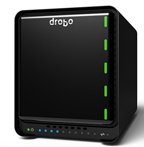 Drobo 5D3 5-Drive Direct Attached Storage (DAS) Array – Dual Thunderbolt 3 and USB 3.0 type C ports (DRDR6A21)
