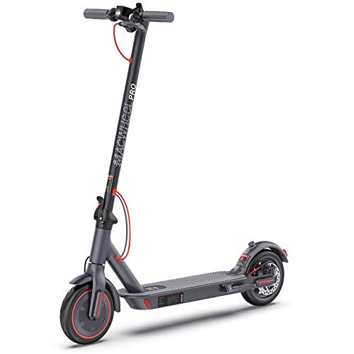 Macwheel MX PRO Electric Scooter, Max Speed 15.5MPH, Max Range 25 Miles, Foldable, Dual Braking, 8.5in Maintenance Free Tires, Electric Scooter for Adults