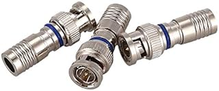 Davitu Electrical Equipments Supplies - JFBL Hot 10PCS CCTV Male BNC Compression Connector RG59 Coax Cable Adapter for Security Camera
