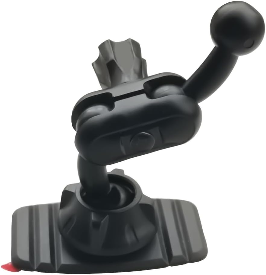 Adjustable Rotation Arm Mobile Holder 2x17mm Ball Head Rod Nonslip Adhesive Set