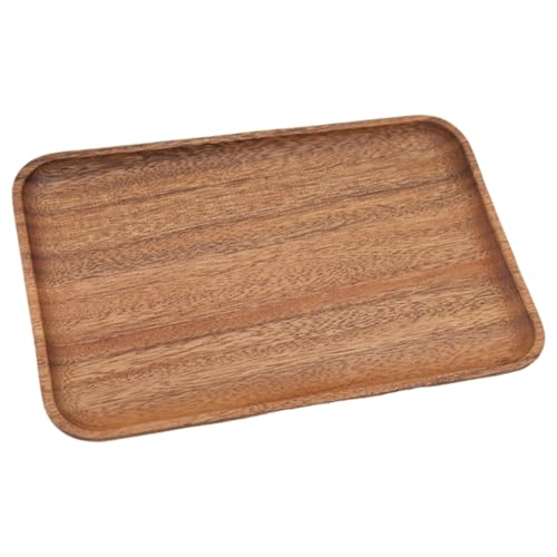 Plateau à dessert en bois pour servir et décorer facilement