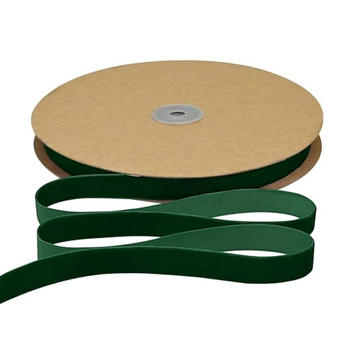 Simplegoal Forest Green Velvet Ribbon 5/8 Inch...