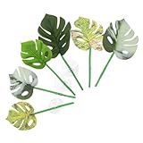 LOLIPPYY Hamacas para Peces Betta 6 Unidades Hojas Artificiales Verdes Tamaño Pequeño Mediano y Grande Lecho de Desove y Descanso para Acuarios Césped Sintético Decorativo para Hábitat