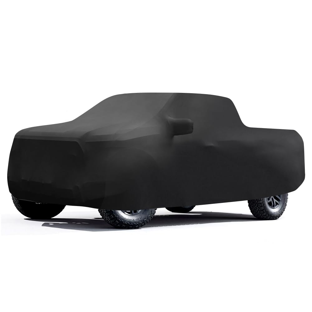 Indoor Car Cover for F150 Velvet Stretch Full Truck Cover Protection for Automobiles for Dust-Proof, Underground Garage, Car Show,Fits up to 236 inches