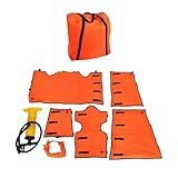 YUPINZHENAI First Aid Air Splint Set - PVC Inflatable Multiple Combinations Emergency Vacuum Bone Fracture Immobilization Splint with Pump - Can Be X-rayed - Outdoor Camping First Aid Emergency Kit