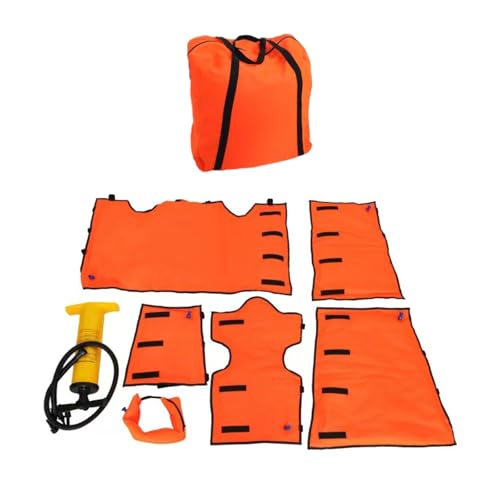 YUPINZHENAI First Aid Air Splint Set - PVC Inflatable Multiple Combinations Emergency Vacuum Bone Fracture Immobilization Splint with Pump - Can Be X-rayed - Outdoor Camping First Aid Emergency Kit