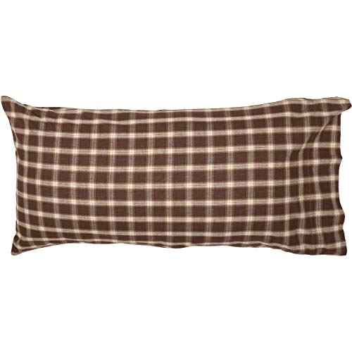 VHC-Brands-Rory-Plaid-Cotton-Rustic-Bedding-King-Pillow-Case-Set-of-2-Case-21×40-Grey VHC Brands Rory Plaid Cotton Rustic Bedding King Pillow Case Set of 2 Case 21×40 Grey