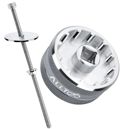 GodLOL 1in2 T47 Bottom Bracket Press Tool Sturdy Lightweight Cycling Cup Press Tool for trke T47BB 12t 16t