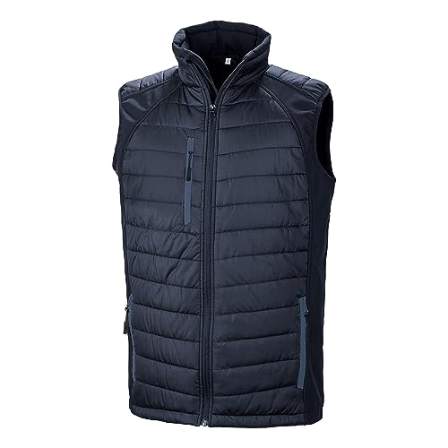 Result Unisex Adult Compass Softshell Gilet (3XL) (Navy)