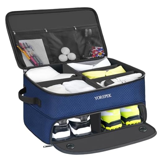 YOREPEK Golf Trunk Organizer for Shoes